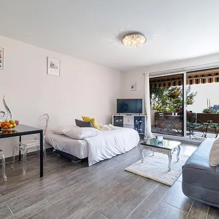 Les Balcons D - Avec Terrasse Vue Et Piscine Lejlighed *