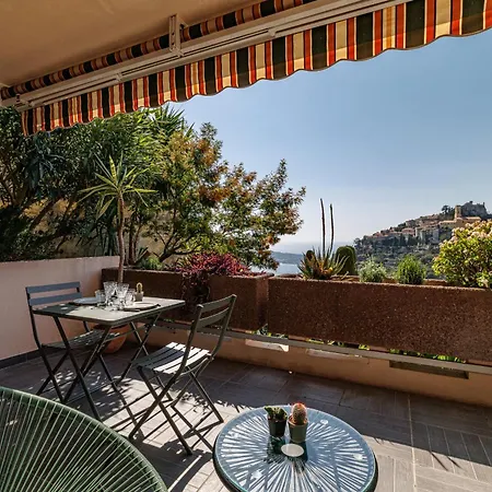 Lejlighed Les Balcons D - Avec Terrasse Vue Et Piscine Èze